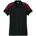 Black/ Deep Red